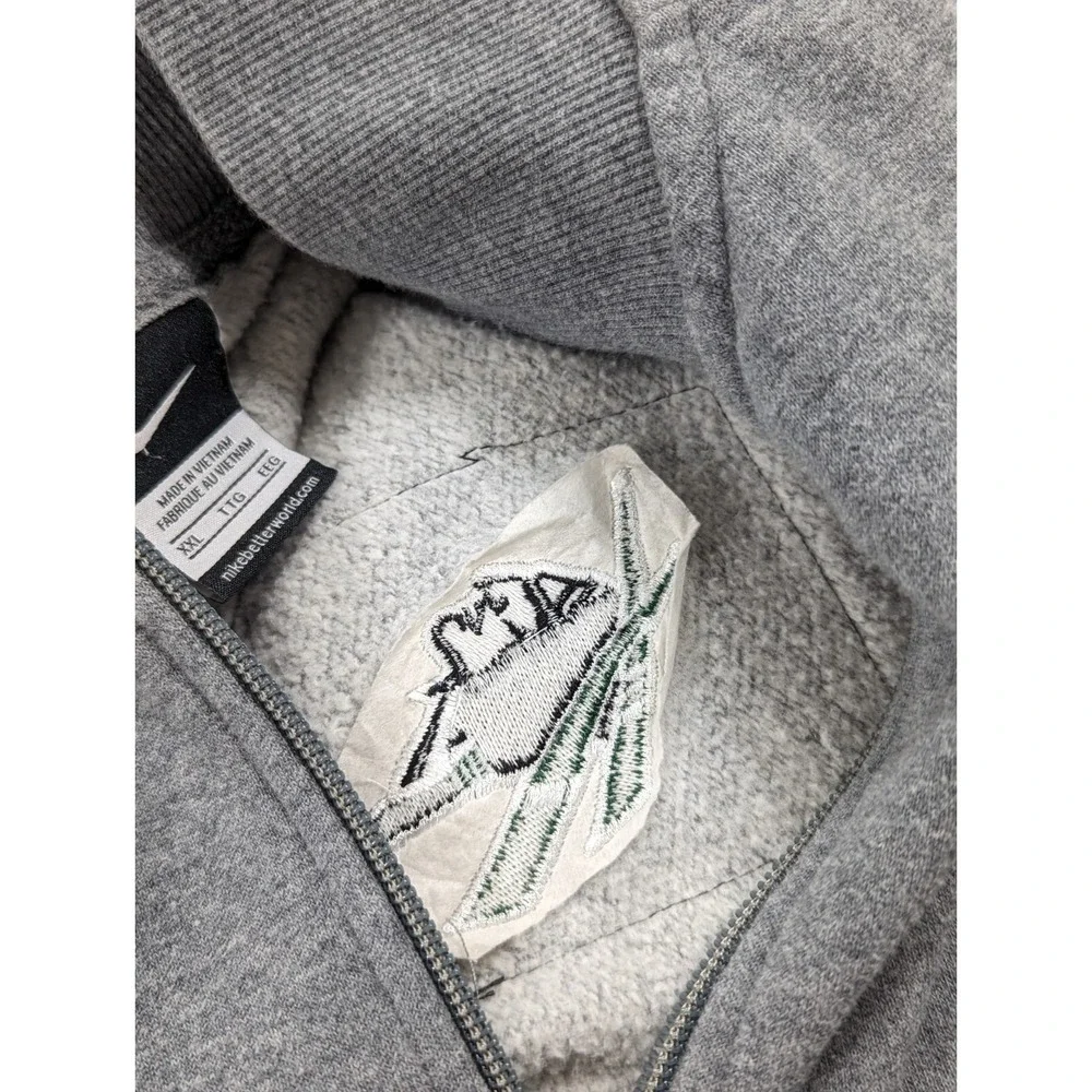 Nike Pullover Men 2XL Quarter Zip Gray‎ 